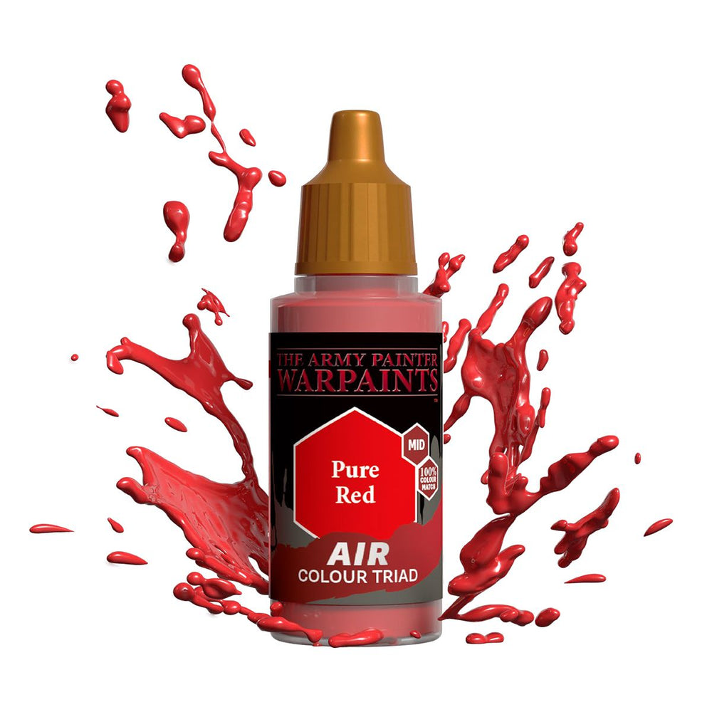 Army Painter Warpaints Air: Pure Red 18ml (ONLINE ORDER ONLY)