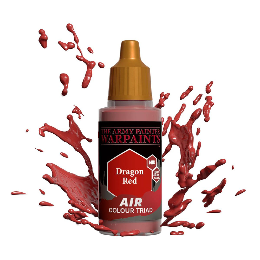 Army Painter Warpaints Air: Dragon Red 18ml (ONLINE ORDER ONLY)