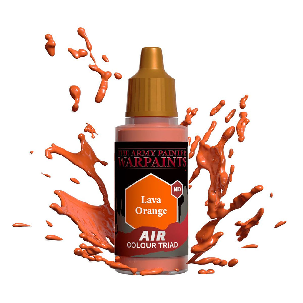 Army Painter Warpaints Air: Lava Orange 18ml (ONLINE ORDER ONLY)