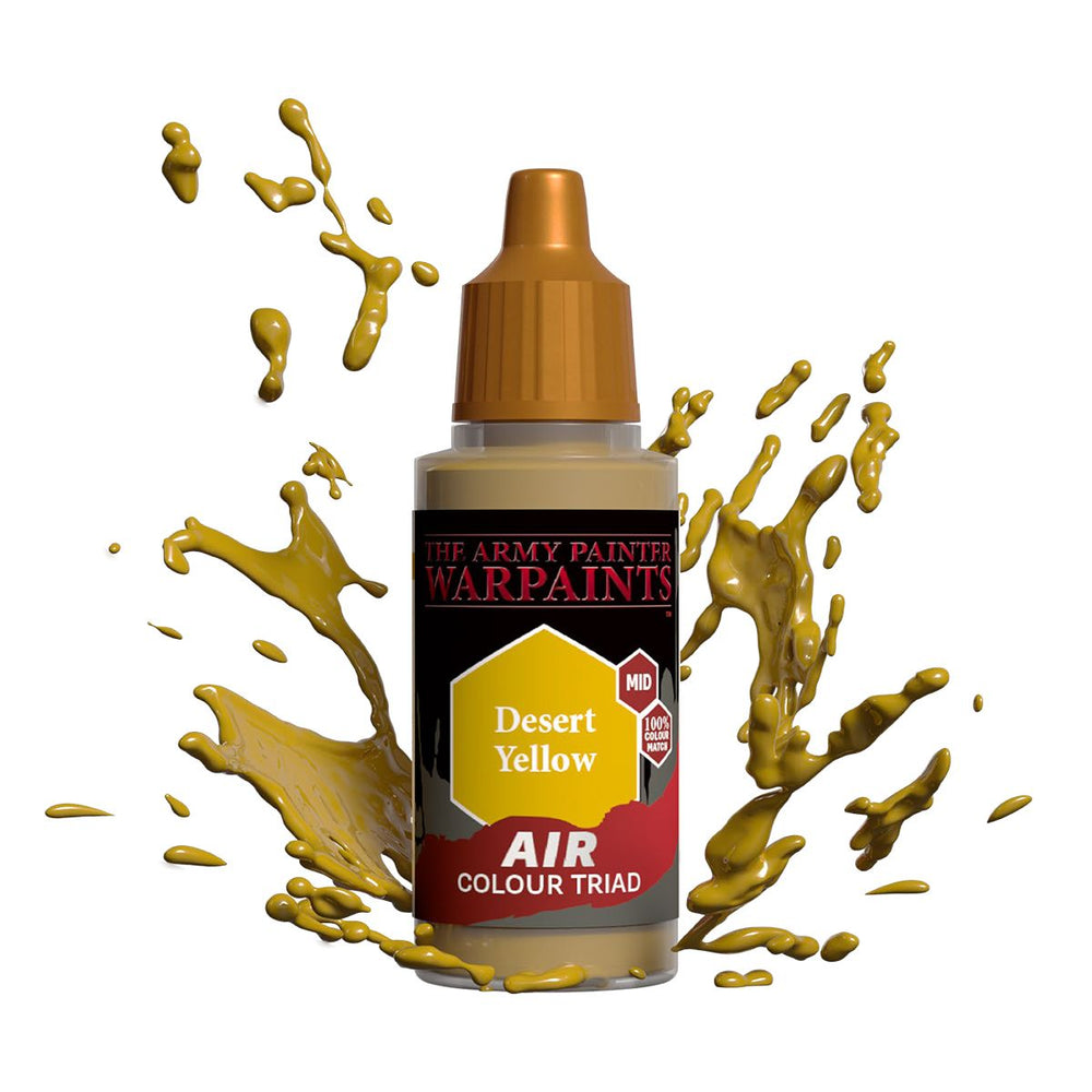 Army Painter Warpaints Air: Desert Yellow 18ml (ONLINE ORDER ONLY)