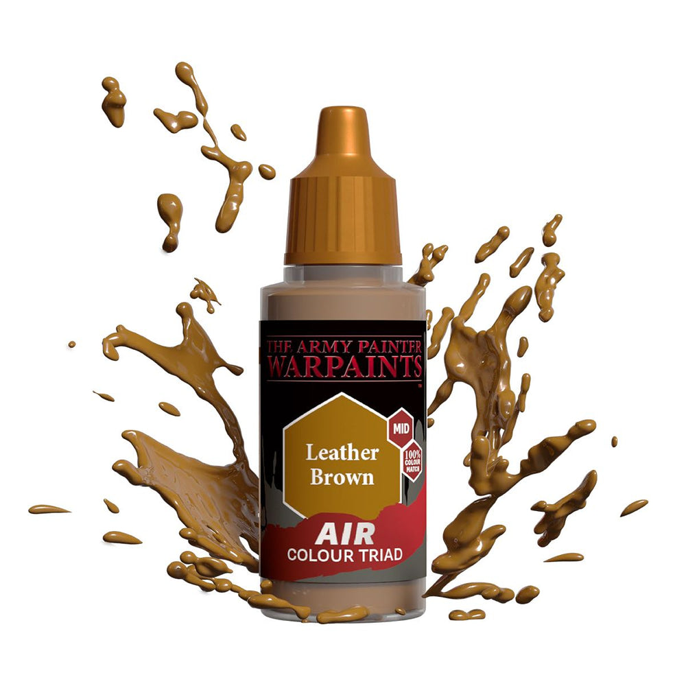 Army Painter Warpaints Air: Leather Brown 18ml (ONLINE ORDER ONLY)