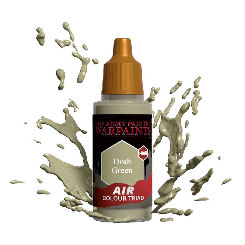 Army Painter Warpaints Air: Drab Green 18ml (ONLINE ORDER ONLY)