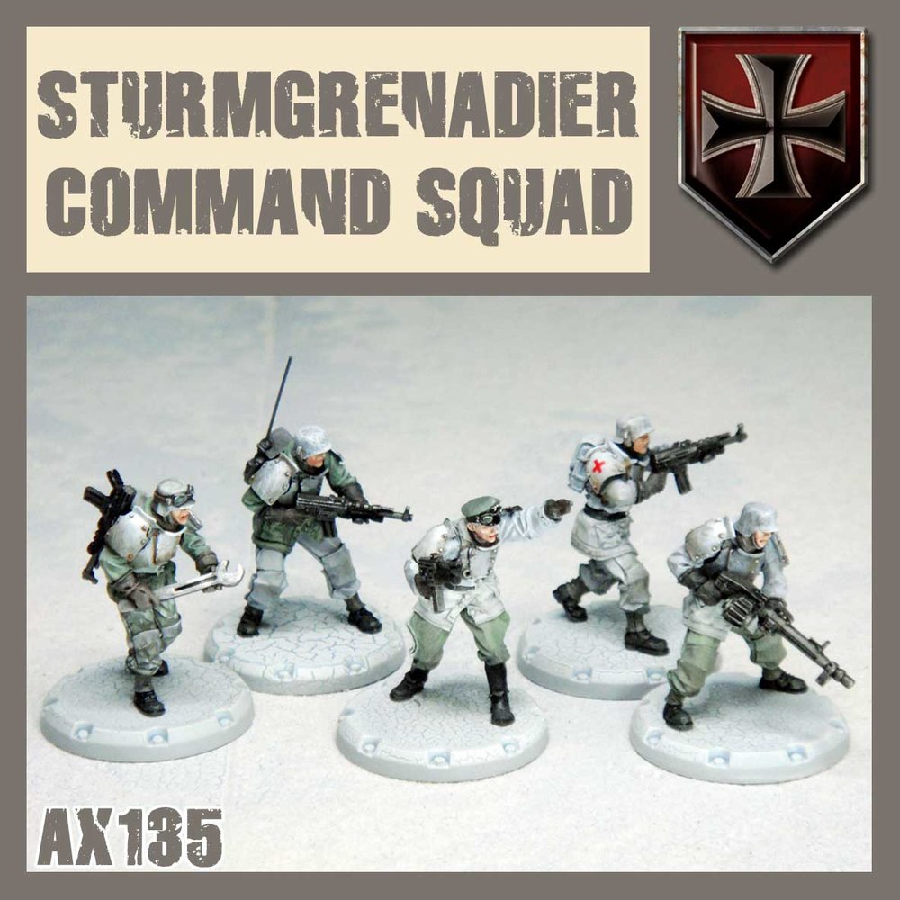 DUST 1947: Grenadier Command Squad (ONLINE ORDER ONLY)