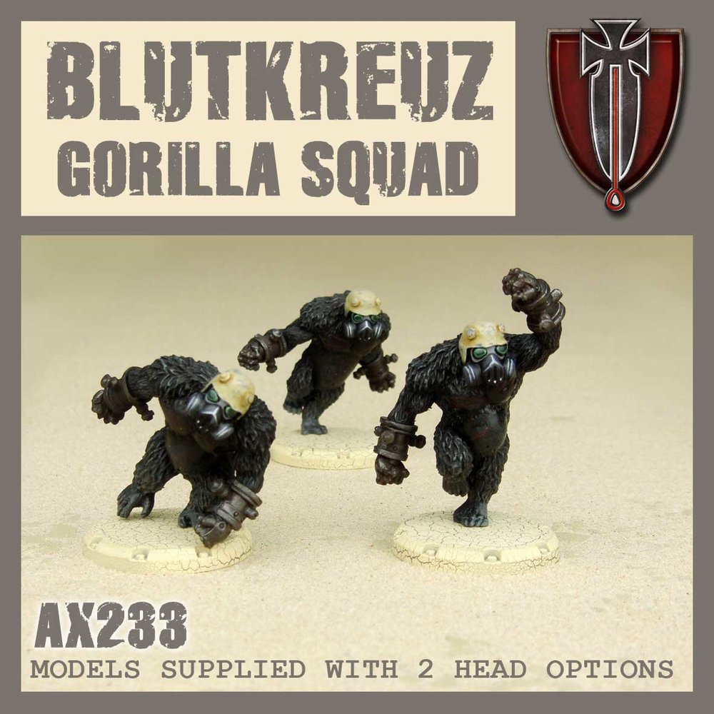 DUST 1947: Blutkreuz Gorilla Squad (ONLINE ORDER ONLY)