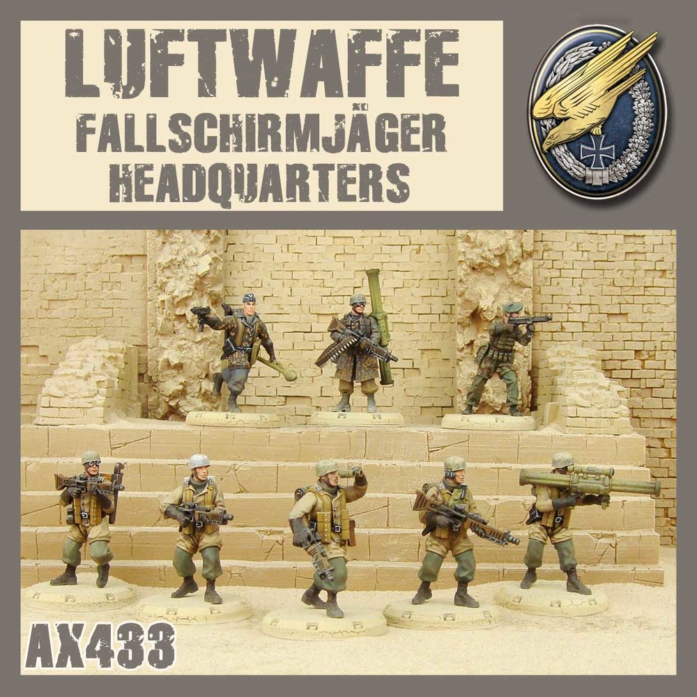 DUST 1947: Fallschirmjäger HQ (ONLINE ORDER ONLY)