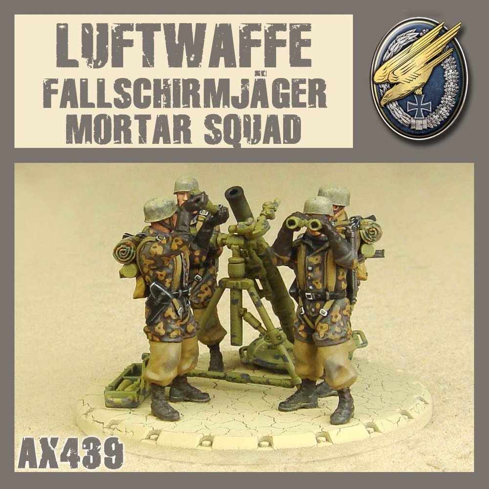 DUST 1947: Fallschirmjäger Mortar Squad (ONLINE ORDER ONLY)