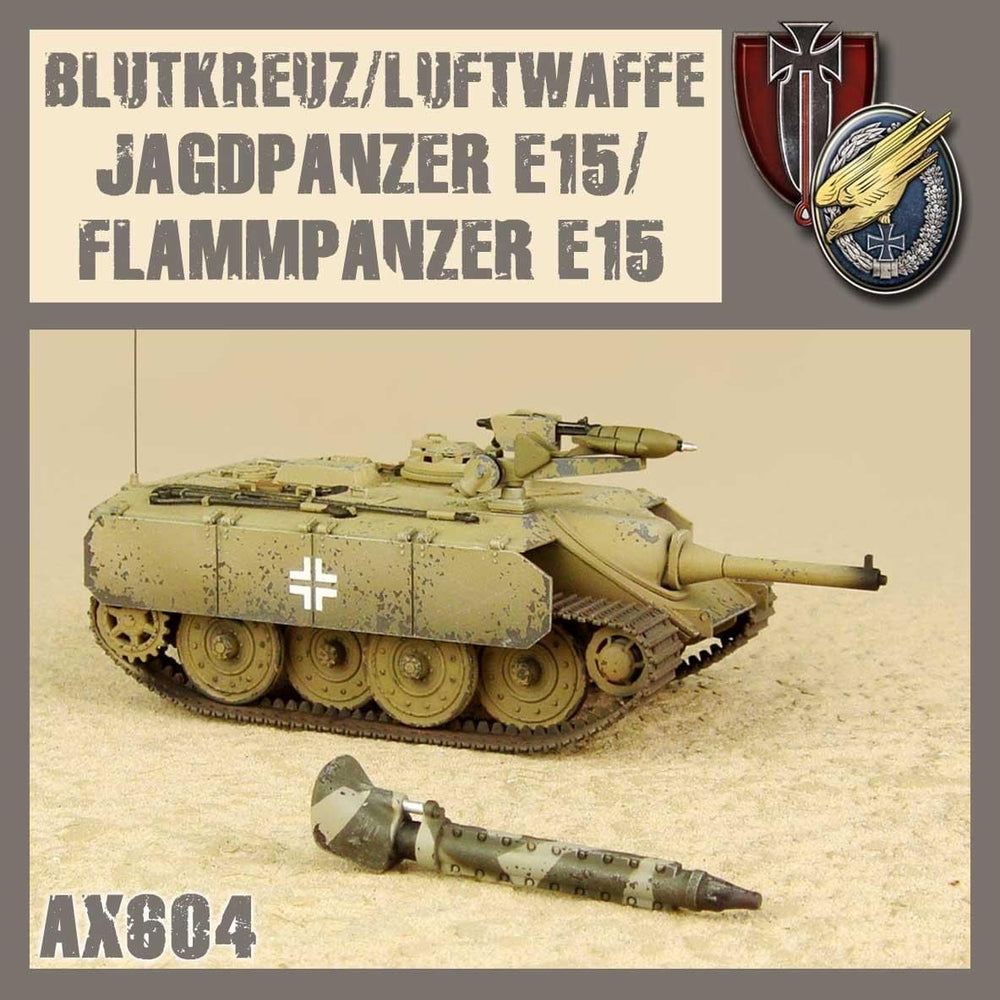 DUST 1947: BK/LUFT E15 JAGDPANZER/FLAMMPANZER (ONLINE ORDER ONLY)