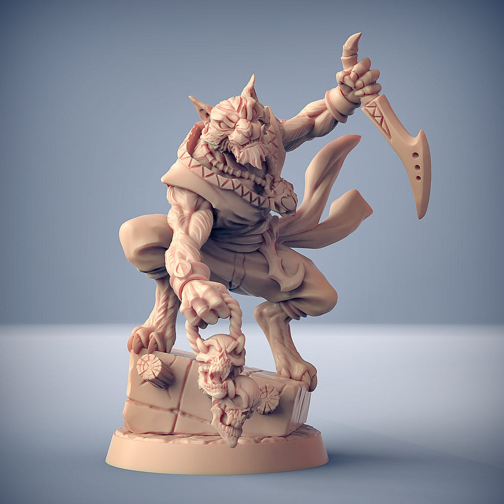 3D Printed Artisan Guild Modular Rakshakin Headhunter Rakshakin Headhunters 28mm 32mm (Online Only)