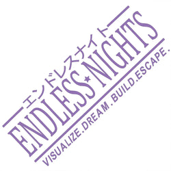 Endless Nights Car Sticker JDM Drift Stance Anime Motivation Dream Build Escape After The File Glass Decoration Vinyl Decals (ONLINE ORDER ONLY)