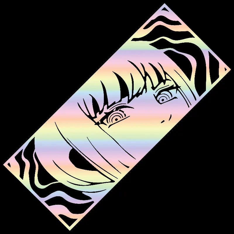 Chainsaw Man Car Sticker Window Decoration Anime Beautiful Girl Stickers Laptop Computer Auto Parts Makima Die Cutti Vinyl Decal (ONLINE ORDER ONLY)
