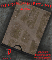 Abandoned Town - Neoprene Battle Mat with Bag (Online Order Only)