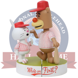 Abbott & Costello “Who’s On First?” Book Character Talking Bobbleheads (ONLINE ORDER ONLY)