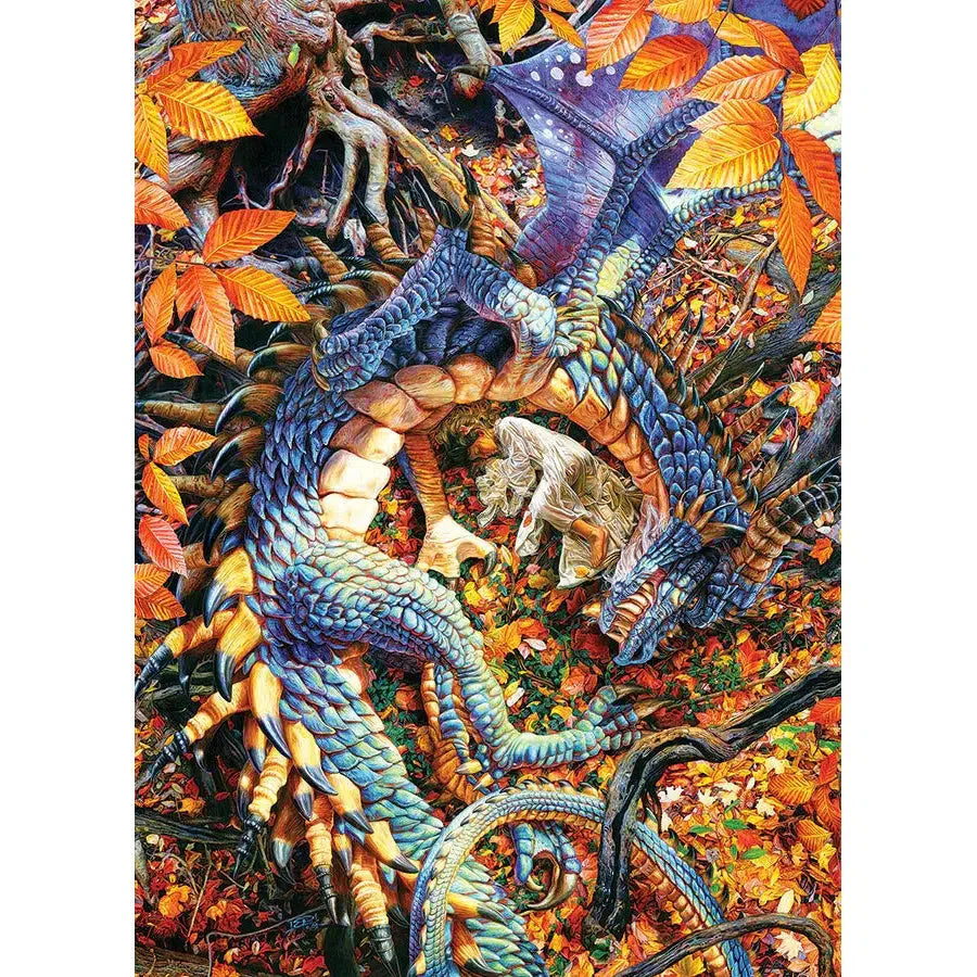 Abby's Dragon 1000 Piece Jigsaw Puzzle Cobble Hill (ONLINE ORDER ONLY)