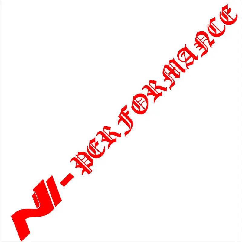 N Performance Car Sticker Windshield Shape I30N Nthusiast CD 109DB Character Sports Style Letters Stickers Vinyl Decals (ONLINE ORDER ONLY)