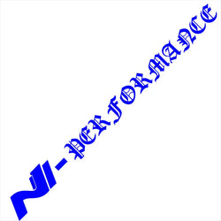 N Performance Car Sticker Windshield Shape I30N Nthusiast CD 109DB Character Sports Style Letters Stickers Vinyl Decals (ONLINE ORDER ONLY)