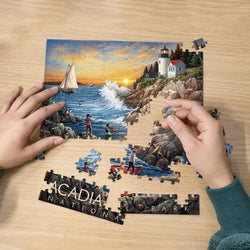 Acadia National Park 210 Piece Jigsaw Puzzle Boardwalk (ONLINE ORDER ONLY)