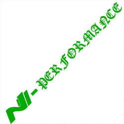 N Performance Car Sticker Windshield Shape I30N Nthusiast CD 109DB Character Sports Style Letters Stickers Vinyl Decals (ONLINE ORDER ONLY)