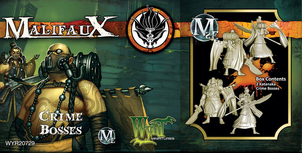 Malifaux Second Edition: Crime Bosses (2 Pack) (ONLINE ORDER ONLY)