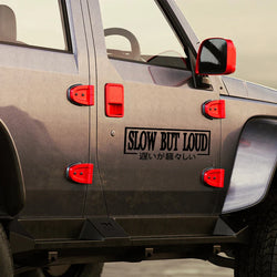 Slow But Loud Car Sticker JDM The Movement Style Front Glass Decoration Stickers For Your Vehicle Vinyl Decal (ONLINE ORDER ONLY)