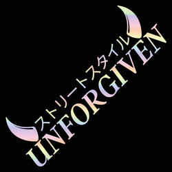 Unforgiven Car Stickers JDM Windshield Banner Motivation Dream Build Escape After The File Glass Decoration Vinyl Decals (ONLINE ORDER ONLY)