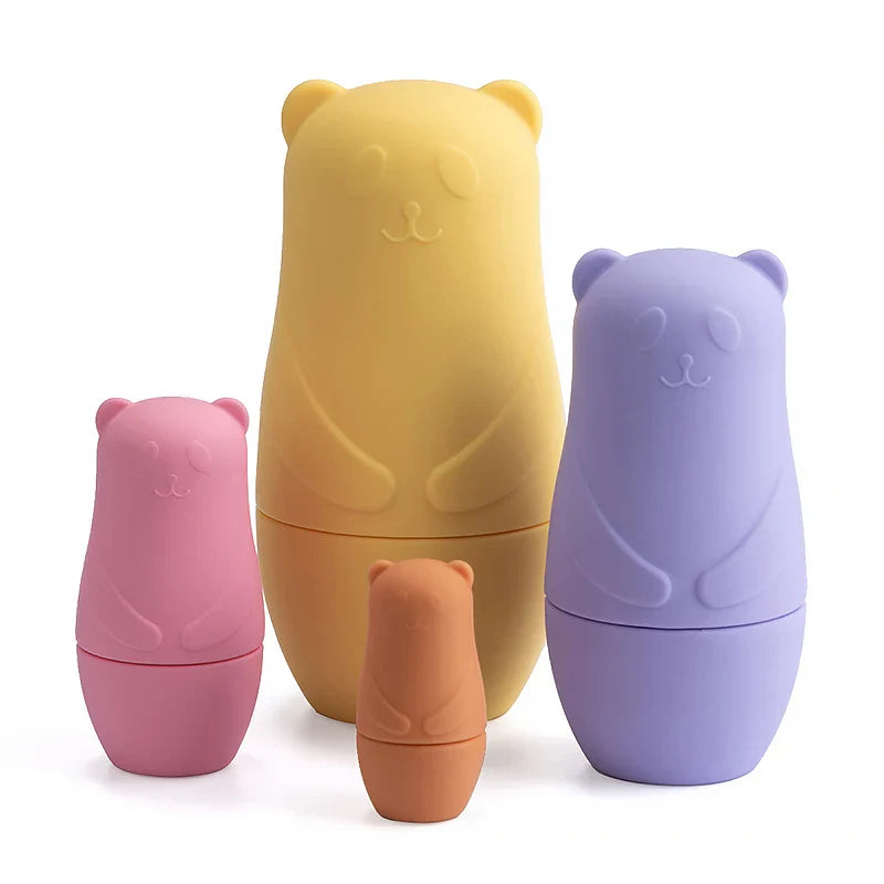 Silicone Stacking and Nesting Bears (ONLINE ORDER ONLY)