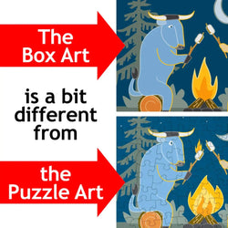 Adventures of Paul & Babe "Something's Amiss!" 1000 Piece Jigsaw Puzzle PuzzleTwist (ONLINE ORDER ONLY)