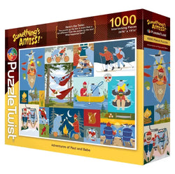 Adventures of Paul & Babe "Something's Amiss!" 1000 Piece Jigsaw Puzzle PuzzleTwist (ONLINE ORDER ONLY)