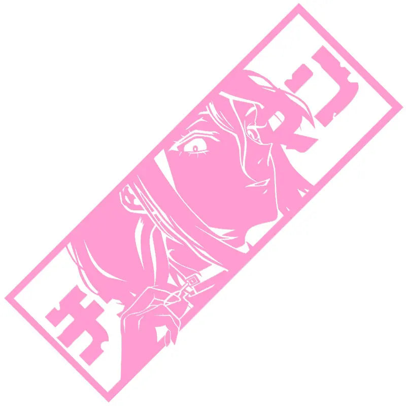 Makima Livestock Husba Shihai No Akuma | Car Sticker Anime Girl Comics Stickers Window Bumper Windshield Auto Parts Vinyl Decals (ONLINE ORDER ONLY)