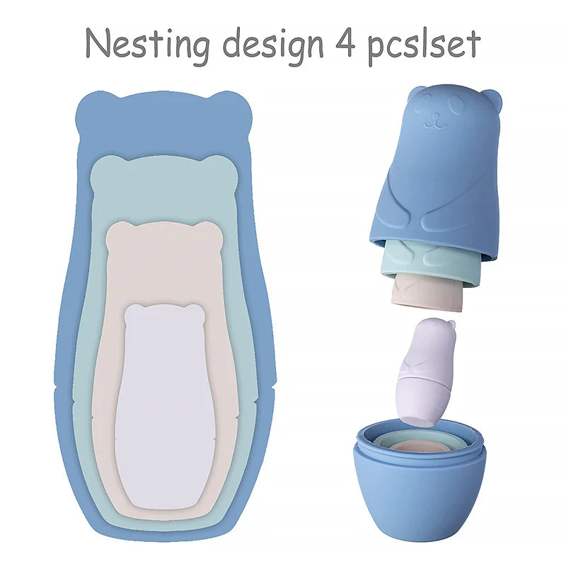 Silicone Stacking and Nesting Bears (ONLINE ORDER ONLY)