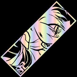 Asuka 02 Car Sticker Anime Beautiful Girl The Window Decoration Laptop Computer Stickers Auto Parts PVC Die Cutting Vinyl Decals (ONLINE ORDER ONLY)