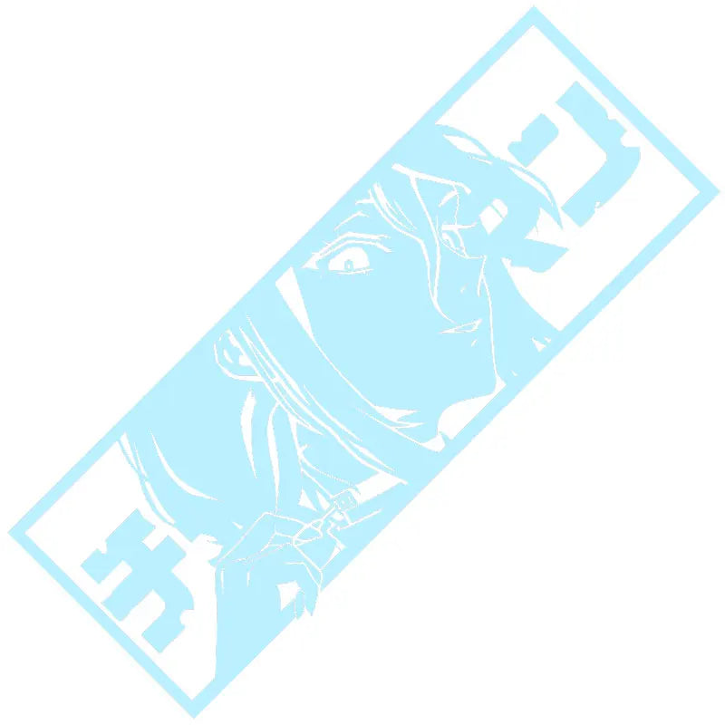Makima Livestock Husba Shihai No Akuma | Car Sticker Anime Girl Comics Stickers Window Bumper Windshield Auto Parts Vinyl Decals (ONLINE ORDER ONLY)