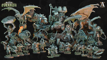 3D Printed Archvillain Games Affliction Overrun - Beleaguer 28mm 32mm D&D (Online Only)