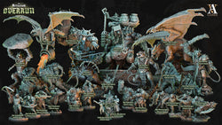 3D Printed Archvillain Games Affliction Overrun - Rat Saboteurs 28mm 32mm D&D (Online Only)