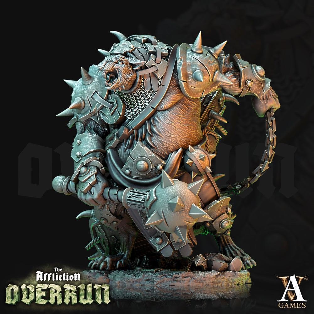 3D Printed Archvillain Games Affliction Overrun - Rat Saboteurs 28mm 32mm D&D (Online Only)
