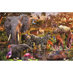 African Animal World 3000 Piece Jigsaw Puzzle Ravensburger (ONLINE ORDER ONLY)