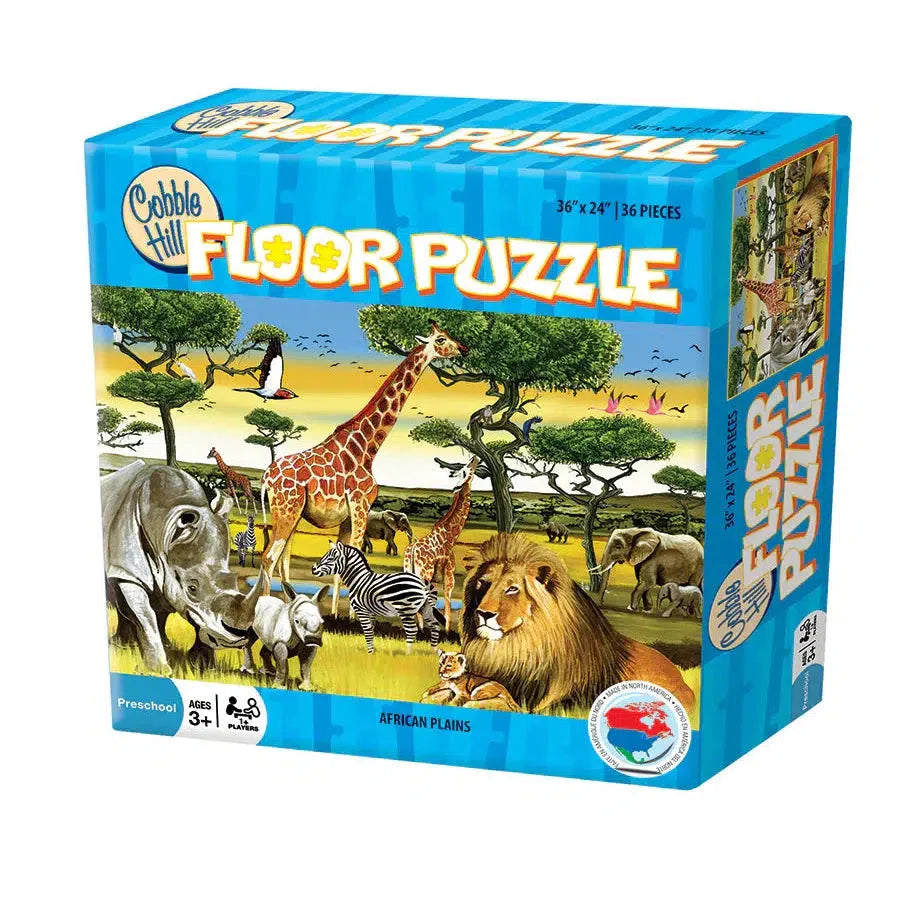 African Plains 36 Piece Floor Jigsaw Puzzle Cobble Hill (ONLINE ORDER ONLY)