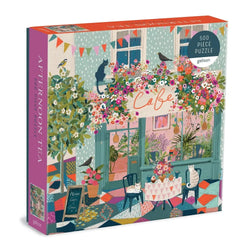 Afternoon Tea 500 Piece Jigsaw Puzzle Galison (ONLINE ORDER ONLY)