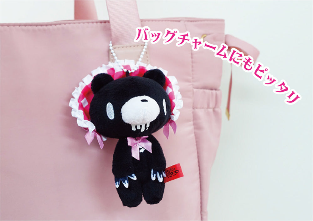 Gloomy Bear Mini Lolita Soft Keychain (Black) (ONLINE ORDER ONLY)