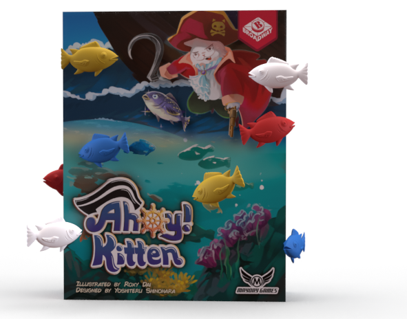 Ahoy Kitten 2-6 Player Casual Board Game - (ONLINE ORDER ONLY)