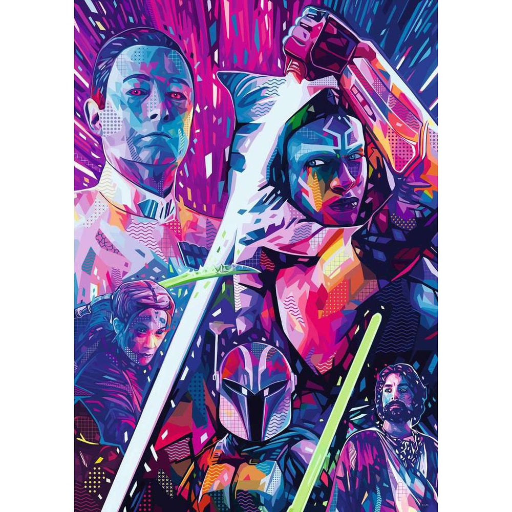 Ahsoka "Star Wars Hyperspace" 500 Piece Jigsaw Puzzle Ravensburger (ONLINE ORDER ONLY)