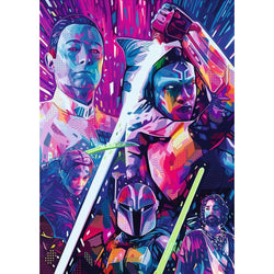 Ahsoka "Star Wars Hyperspace" 500 Piece Jigsaw Puzzle Ravensburger (ONLINE ORDER ONLY)