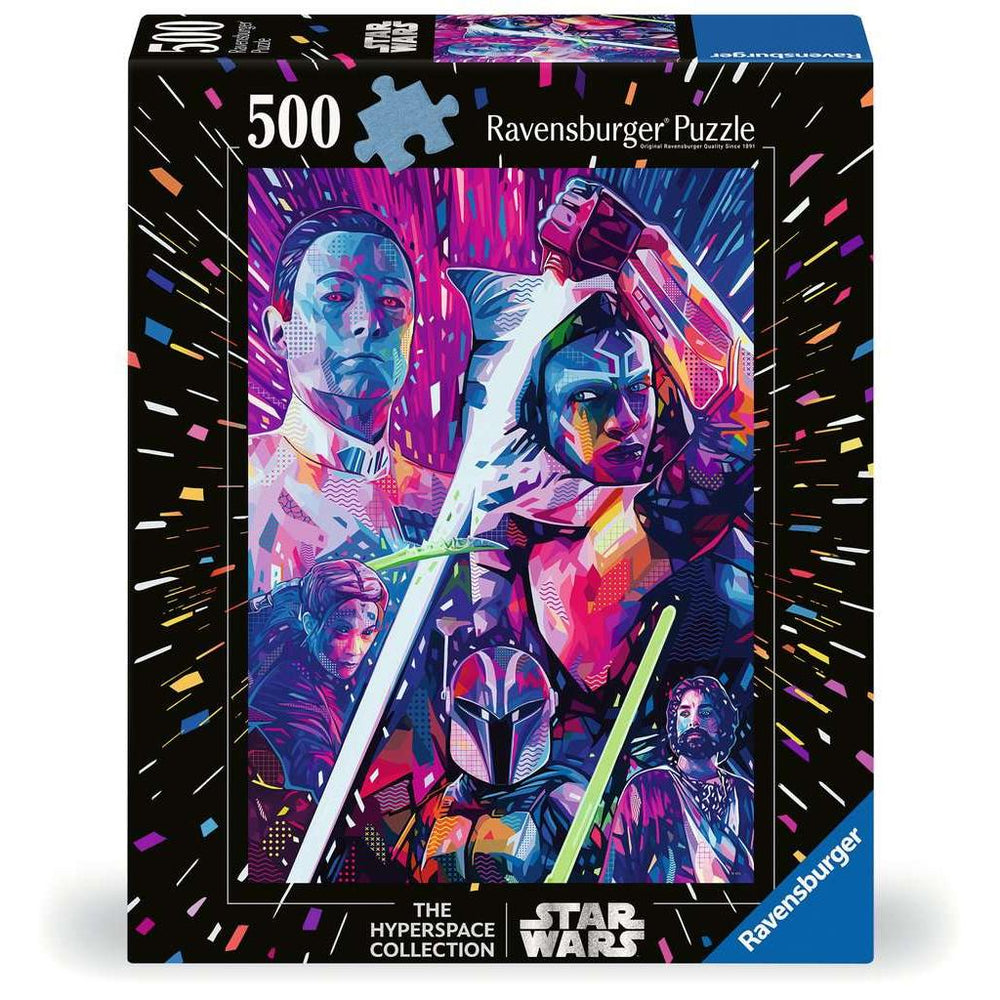 Ahsoka "Star Wars Hyperspace" 500 Piece Jigsaw Puzzle Ravensburger (ONLINE ORDER ONLY)