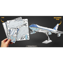 Air Force One 3D Steel Model Kit Metal Earth (ONLINE ORDER ONLY)