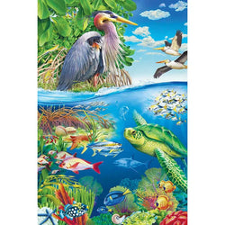 Air & Sea 48 Piece Floor Jigsaw Puzzle Cobble Hill (ONLINE ORDER ONLY)