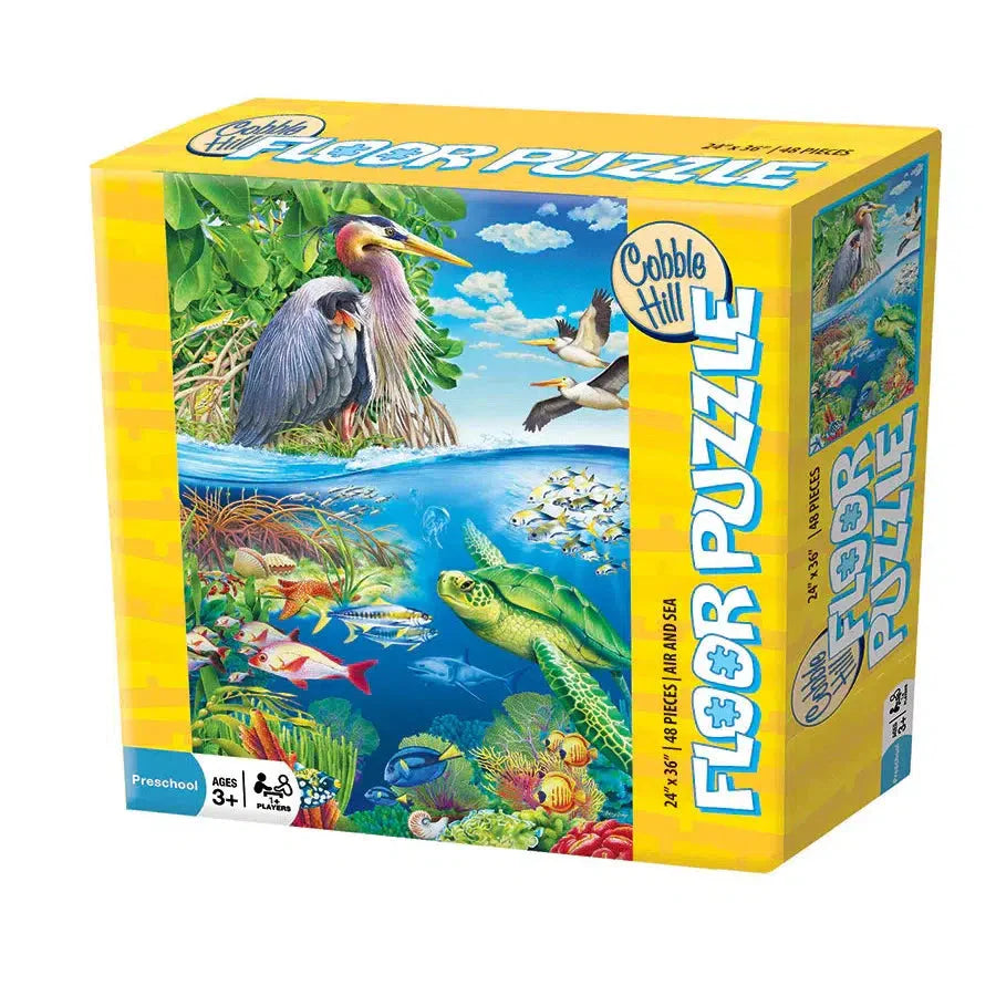 Air & Sea 48 Piece Floor Jigsaw Puzzle Cobble Hill (ONLINE ORDER ONLY)