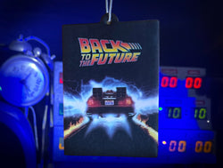 Back to the Future "BTTF Poster" air freshener (vanilla-scented) (ONLINE ORDER ONLY)