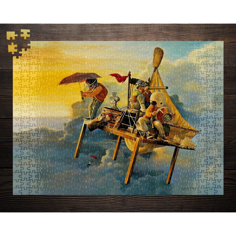 Airship Adventures 500 Piece Jigsaw Puzzle Story Guild (ONLINE ORDER ONLY)