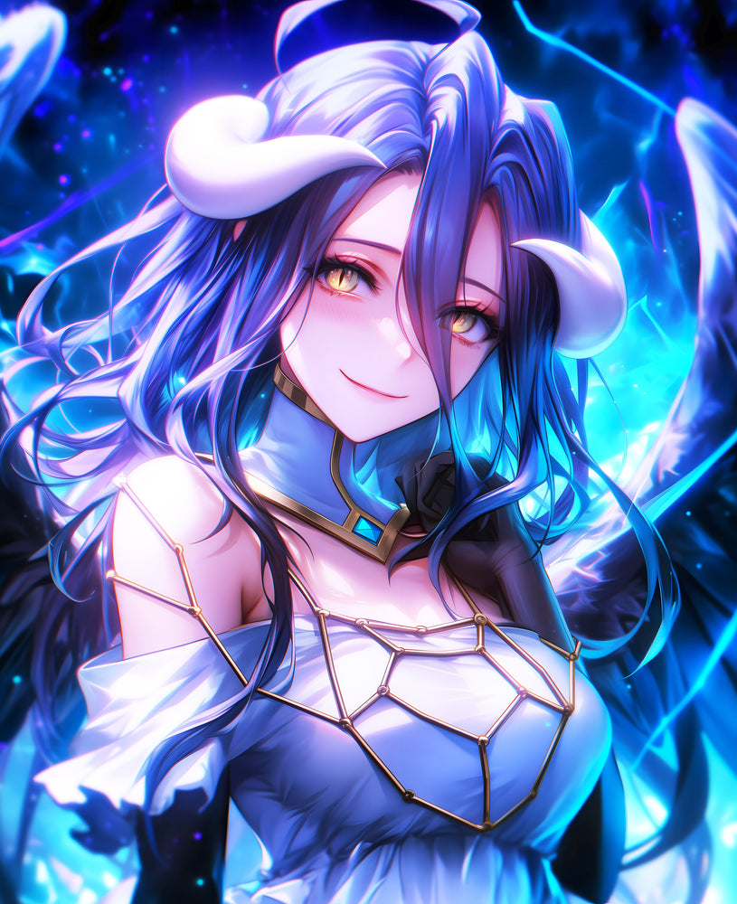 Albedo's Overlord Majesty: A Digital Art Tribute (ONLINE ORDER ONLY)