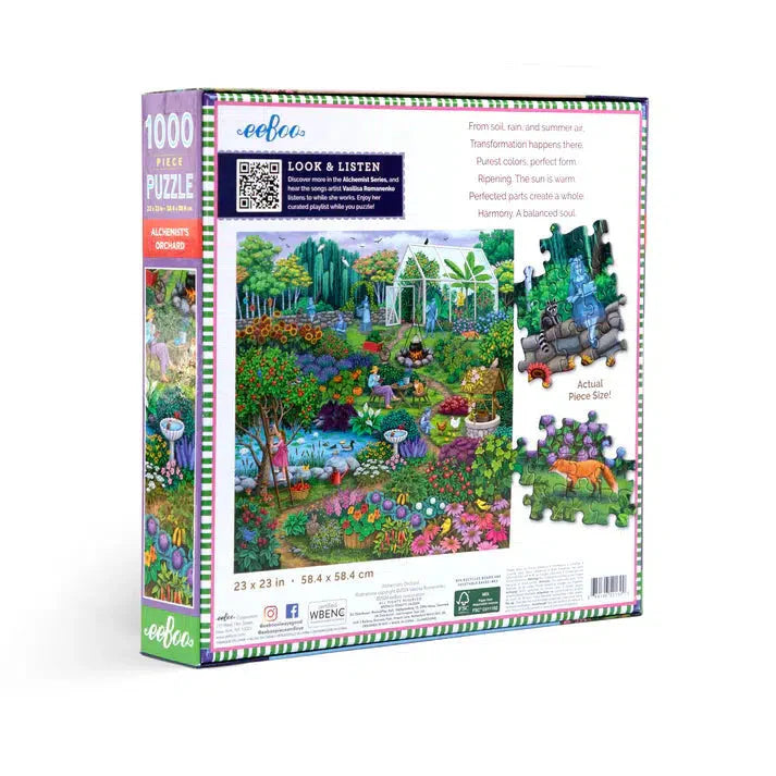Alchemist's Orchard 1000 Piece Jigsaw Puzzle eeBoo (ONLINE ORDER ONLY)