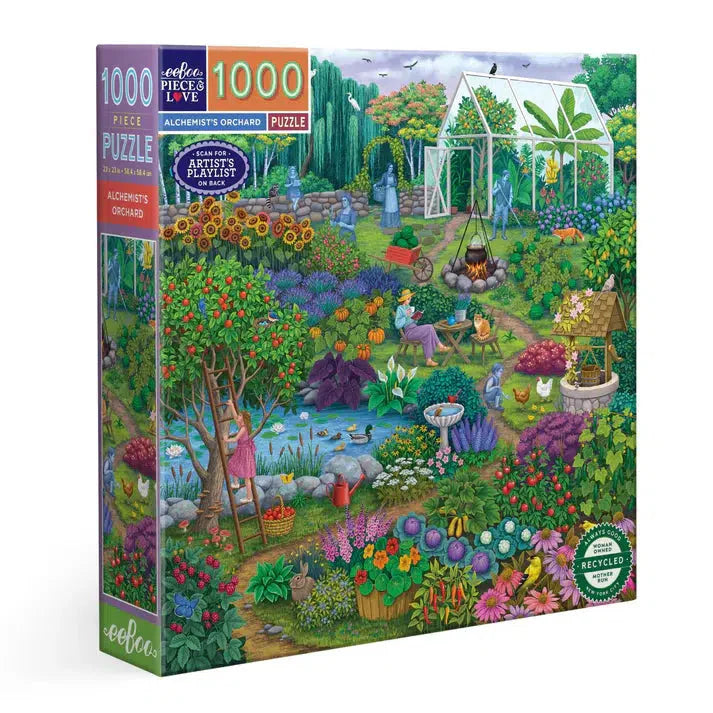 Alchemist's Orchard 1000 Piece Jigsaw Puzzle eeBoo (ONLINE ORDER ONLY)